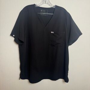 Figs women’s Classic Black V-Neck Tee‎ scrub top Technical
collection XXL